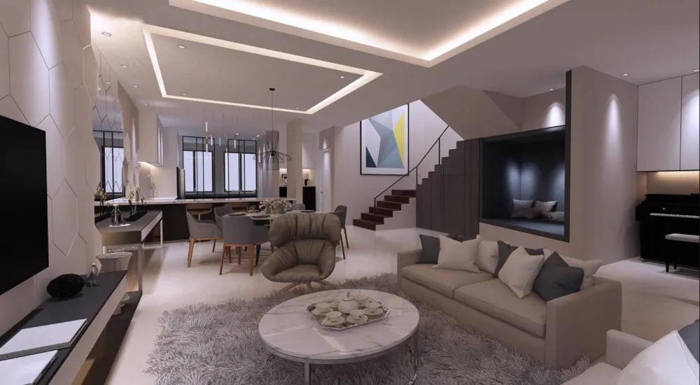 Double Story Interior Design Services | Stylish & Functional Designs for Multi-Level Homes